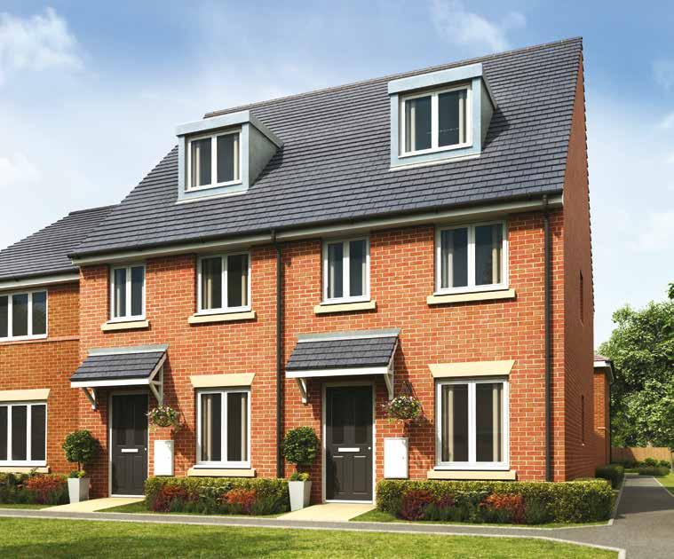 STRAWBERRY FIELDS The Ashton 3 bedroom home The Ashton provides two and a half storeys of space for you to call home.