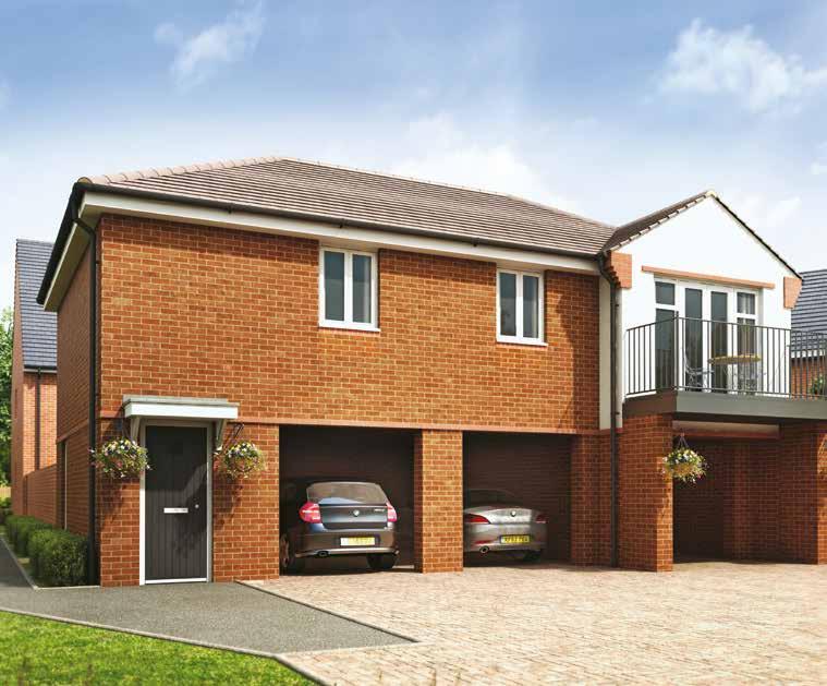 STRAWBERRY FIELDS The Berry 2 bedroom home The cleverly designed Berry two bedroom, coach house has a striking open plan living area with fitted kitchen.