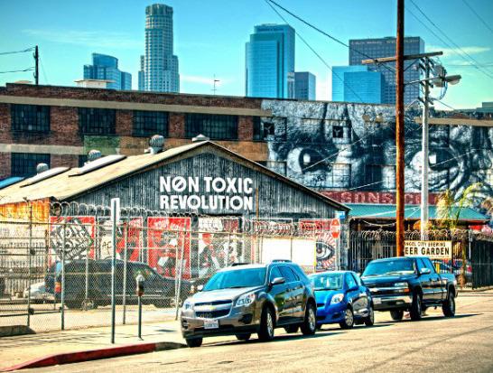 THE NEIGHBORHOOD The Arts District is currently the most talked about area in Los Angeles.