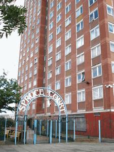 Spruce Court Belvedere Road M6 5EN Belvidere Road, East Salford 3915 B 82.69 per week This property is a flat high rise located in the Belvidere Road area, East Salford.