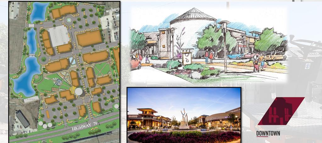 Co-Op District The City of Hutto recently broke ground on the first of two major development projects, officially beginning one part of the process of diversifying Hutto s economic future, according