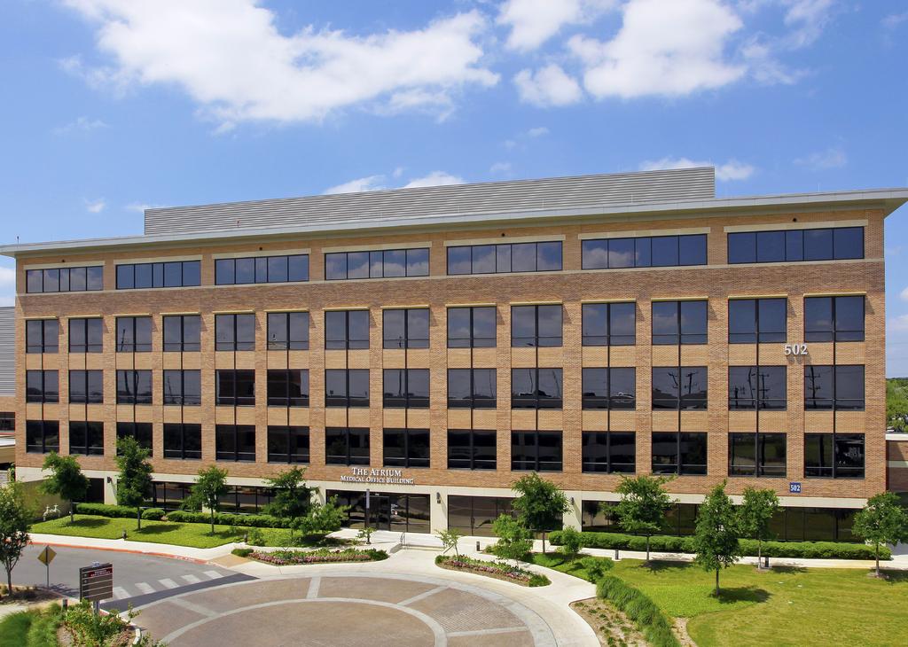 THE ATRIUM MEDICAL OFFICE BUILDING ON NORTH CENTRAL BAPTIST CAMPUS MEDICAL OFFICE SPACE FOR LEASE 502 Madison Oak, San Antonio, TX 78258 FOR LEASING: 8200 IH-10 West, Suite 800 San Antonio, TX 78230
