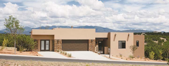 ATLa T ESSERA P l ma COMMUNITY OVERVIEW SUNROSE MODEL HOME Tessera Community Features: Less than six miles from the Santa Fe Plaza Breathtaking mountain views to the south, east and west Extensive