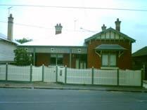 with glazed infill to front verandah 2009: Interwar Bungalow, Albert Street, with introduced