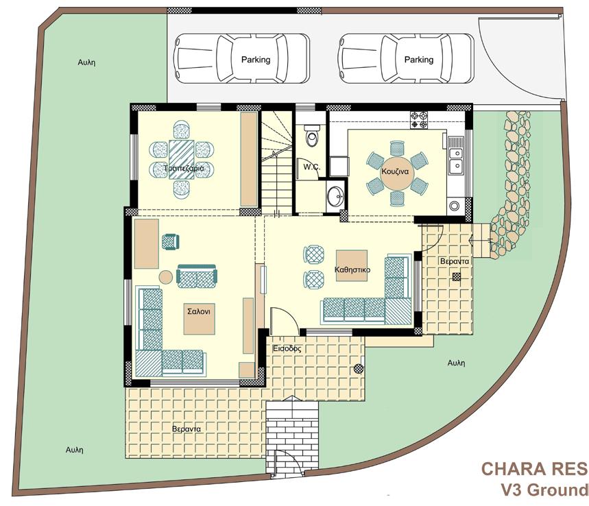 Floor Plans Dimensions SQM: House Plot Area Parking Area Covered Veranda Uncovered Veranda Total