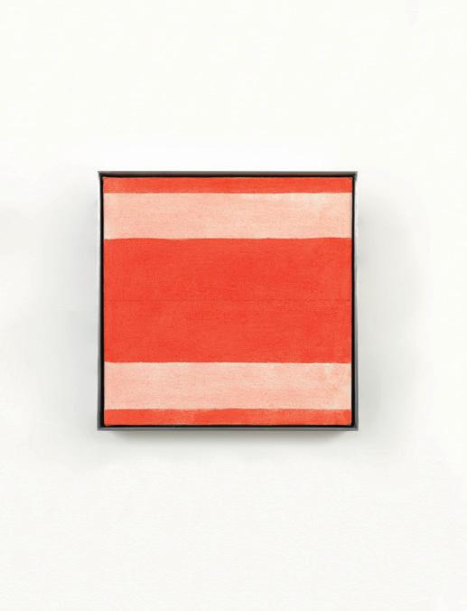 Agnes Martin Untitled, 2002 Gesso, acrylic, and pencil on canvas 12 12 in. 30.5 30.