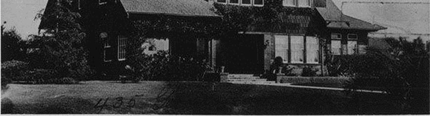 Morgan House, 1920.