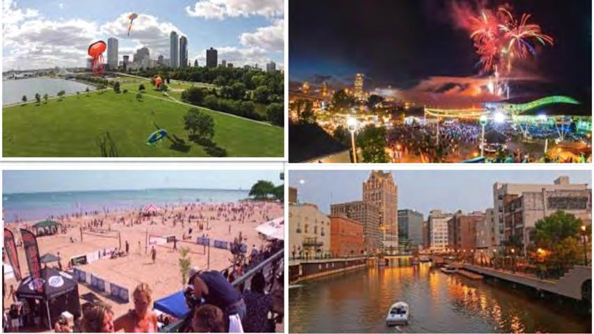 Milwaukee's Film Festival, and Summerfest (the world's largest music festival), Milwaukee named one of America's top 12 art places by