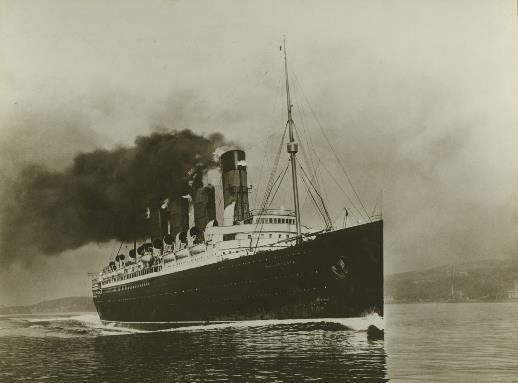 Tyne & Wear Archives Mauretania at full speed on the Measured Mile, 1907 (the most famous ship built on