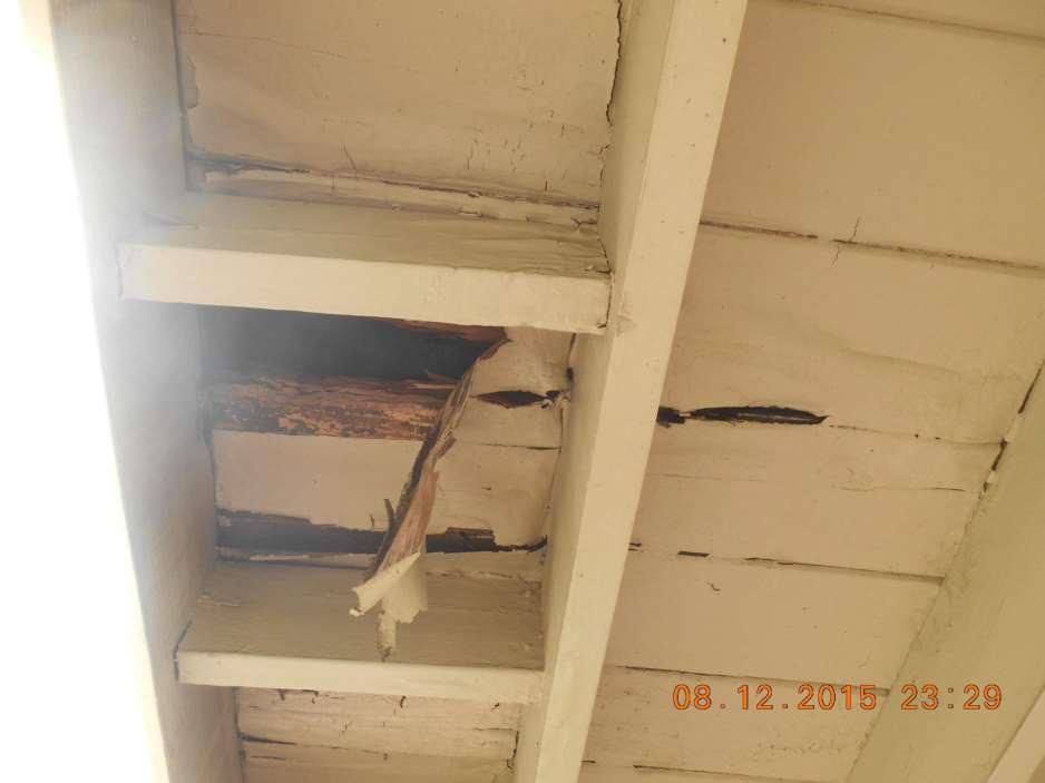 Fannie has also failed to address this wood rot which has turned into a hole that can allow in