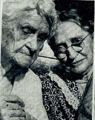 The Commercial Appeal 9-28-1949 Celebrating her 102nd birthday, Helen Carey (left) is still active and lively and playing excellent bridge.