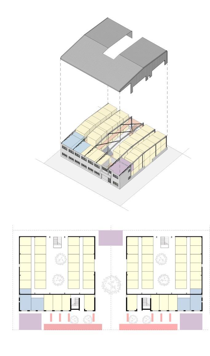 .. Proposals for converting donated warehouses by