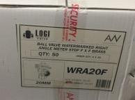 WSAA Product Appraisal 1320 Issue 4 12 8 PRODUCT MARKING The LOGI VALVE ball valves have the following markings conforming to AS 4796:2001: Manufacturer s name or trademark LOGI Nominal size DN 20,