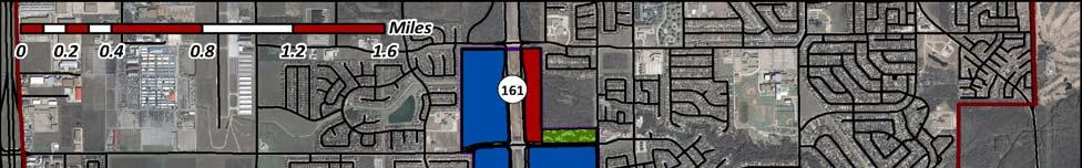 Figure 2: Future Land Use Current Land Use: Existing development along the IH 20 Corridor is retail/commercial.