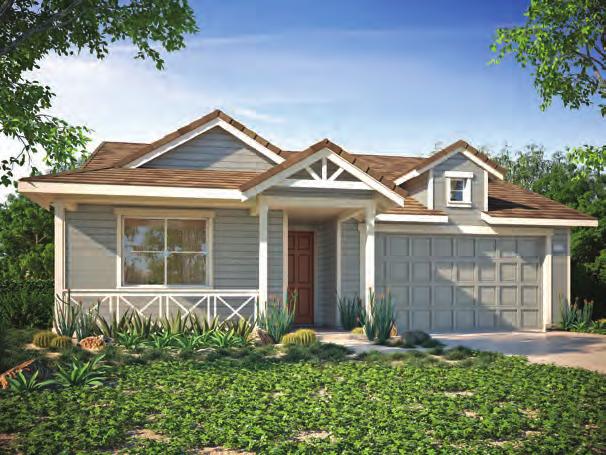 PLAN ONE Nicklaus 1,690 square feet* 3 bedrooms 2 baths 2-car