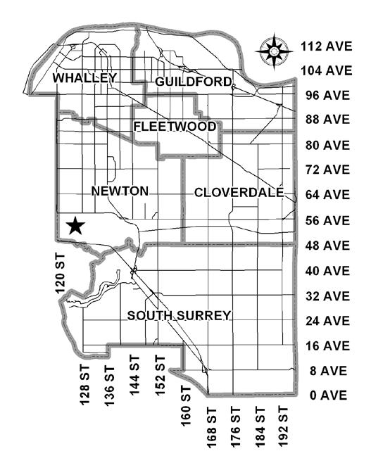 City of Surrey PLANNING & DEVELOPMENT REPORT PROPOSAL: Planning Report Date: February 9, 2009 Development Variance Permit in order to permit a reduced lot frontage to allow subdivision into