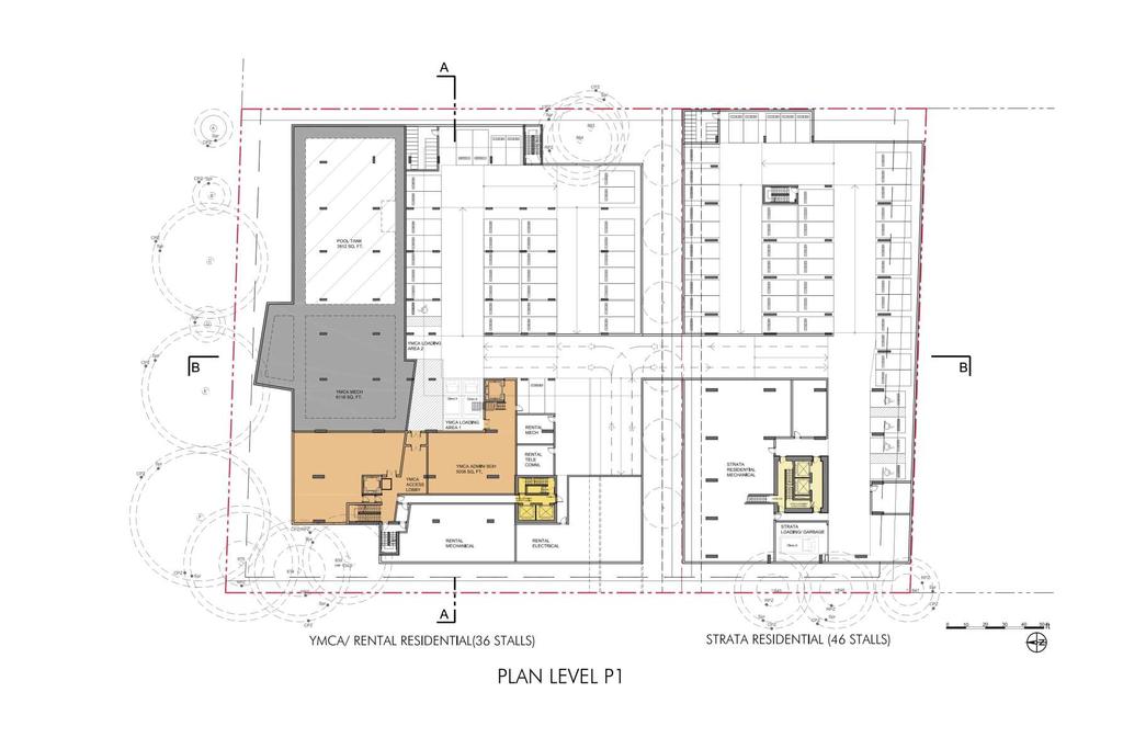 Floorplans Level P1 YMCA /
