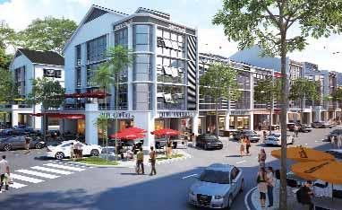 approximately 13 acres. With the ease of accessibility from Jalan Putra Permai, this project received immediate good response and achieved 100% sales upon its launch.