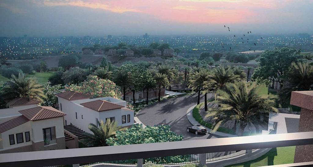 EXPERIENCE GOLF-SIDE LIVING Strategically located a top breathtaking Uptown Cairo, Levana Golf Views is meticulously designed terracing down five levels granting each of its 43 villas spectacular and