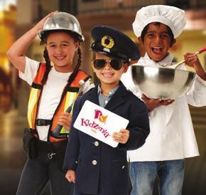 KidZania Cairo Festival City presents, for the first time in Africa, KidZania the unique edutainment concept.