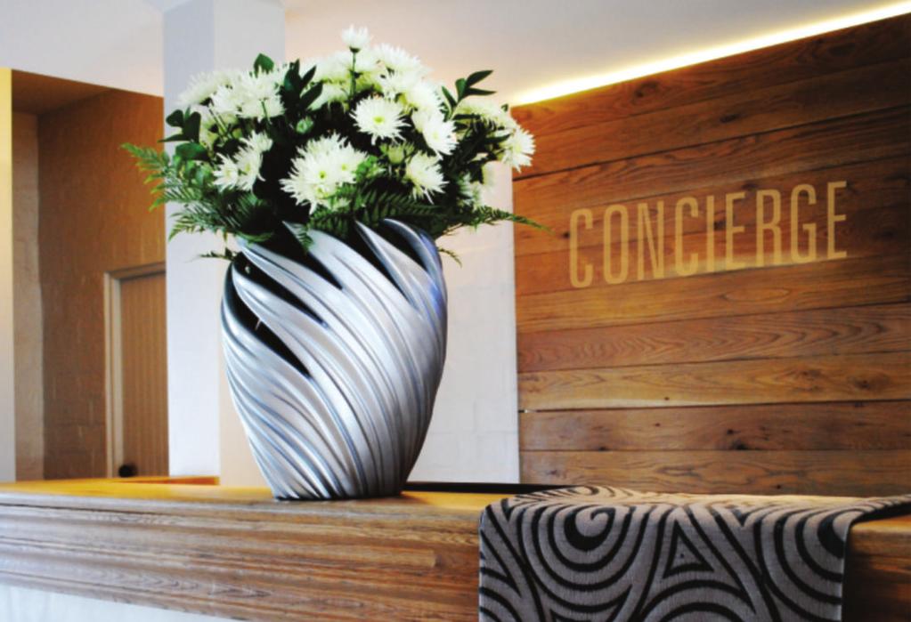 CONCIERGE SERVICES 24 Hour Convenience For your added convenience, essential services such as reception, security and guest services are available 24 hours a day.
