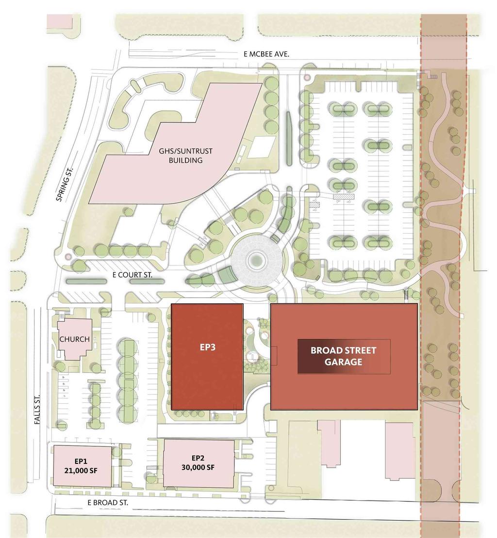 Parking Site Plan +/- 10 Parking Spaces in Surface Lots 21