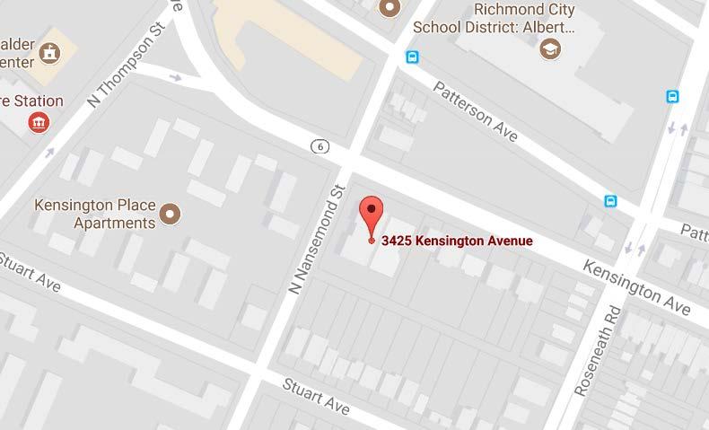 3425 Kensington Avenue Richmond, VA 23221 FOR SALE MULTIFAMILY APARTMENT BUILDING Property Details Price Finished SF # Units NOI 2016 Parcel ID $ 5,266,000 35,388 sf 33 Apartments $ 181,984