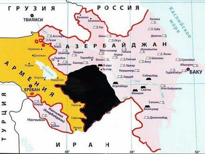 A FEW WORDS ABOUT AZERBAIJAN The territory of the