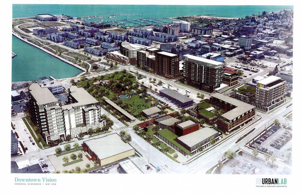 Purpose The City of Kenosha is requesting proposals from qualified developers to implement the Development of the Downtown Vision (see graphic below).