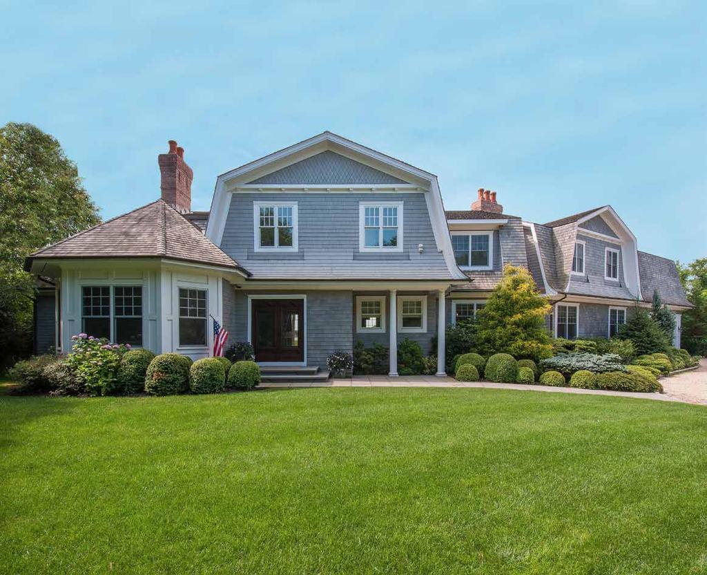 443 SAGAPONACK ROAD SAGAPONACK, NEW YORK Enjoy this beautiful 2-acre waterfront setting in Sagaponack featuring 300 feet of frontage and direct access to Sagg Pond via your 200 private dock.