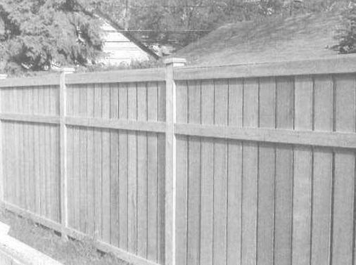 Open Fence A fence which has over its entirety at least forty percent (40%) of the surface area in open