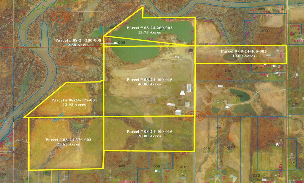 Aerial photograph was provided by Macon County GIS. q Terms and Conditions of Sale The buyer(s) will be asked to sign a written contract to purchase the George Hubbard land. Heartland Ag Group Ltd.