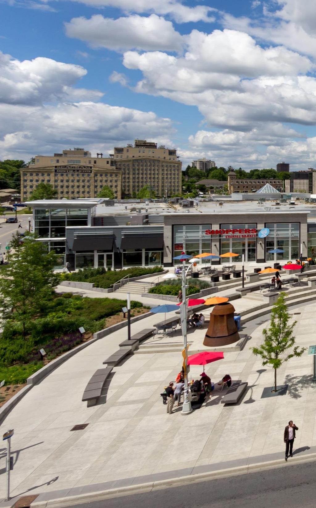WATERLOO REGION MARKET OVERVIEW Incorporating the cities of Kitchener, Waterloo and Cambridge, the Waterloo Region comprises approximately 563,000 residents, making it the seventh largest census