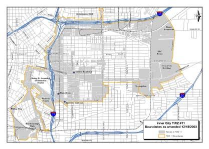 Inner City Tax Increment Reinvestment Zone #11 Background: Designated: December 14, 2000 Location: South Alamo Street, Interstate Highway 35, Coliseum Road, Iowa Street Developer: City Council