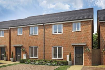 The Gifford 2/3 bedroom home Use of space Plots 9 14, 21 & 22 850 sq ft Kitchen/Dining Room /Bonus Room WC E/S Hall Bath The Gifford is a traditional 2/3 bedroom home ideal for first time buyers or