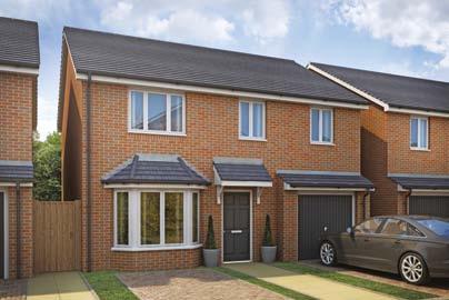 mariners place The Downham 4 bedroom home Use of space Plots 17 19 1,234 sq ft Kitchen/Dining Room Bathroom E/S Garage WC Hall Landing The Downham is a 4 bedroom house with an integral garage,