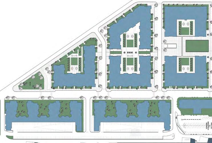 Proposed Future Residential Development Up to 1,000 luxury apartment units PMS 116-5C