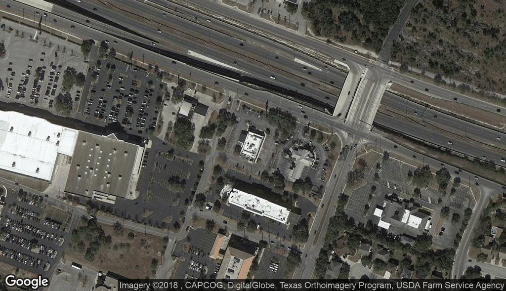 Aerial Map Tilted Kilt San Antonio TILTED KILT SAN ANTONIO 2070 NE