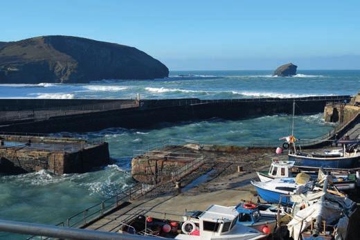 HARBOURMASTER S HOUSE PORTREATH, NORTH CORNISH COAST A large family home or home with an income.