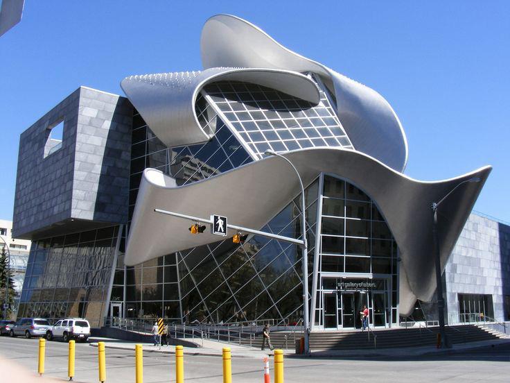 His selection of materials such as corrugated metal lends some of Gehry s designs
