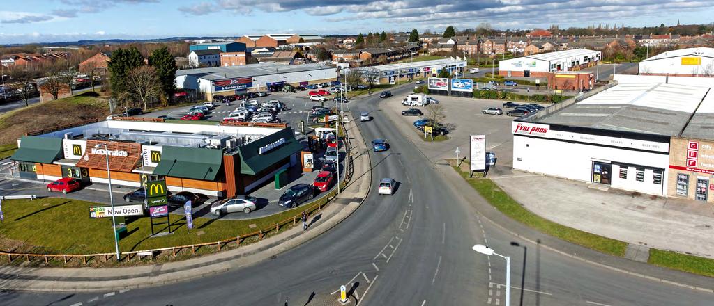 ASSET MANAGEMENT & FURTHER DEVELOPMENT Extend the B & M Lease Potential to split the B & M unit if the tenant were to vacate Prelet the additional retail unit Develop the