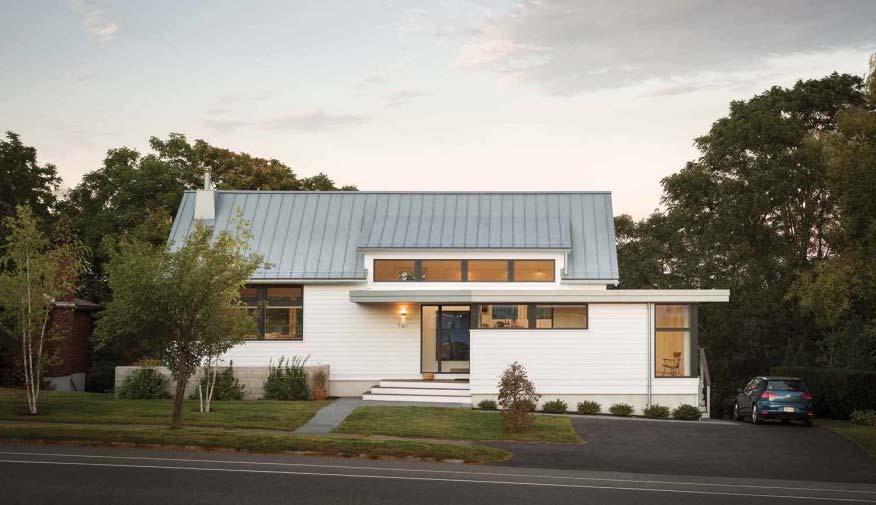 HOUSES April 07, 2016 CUSTOM HOME White House Moskow Linn Architects is bringing new life to Cambridge, Mass. s Politicians Row one infill site at a time.