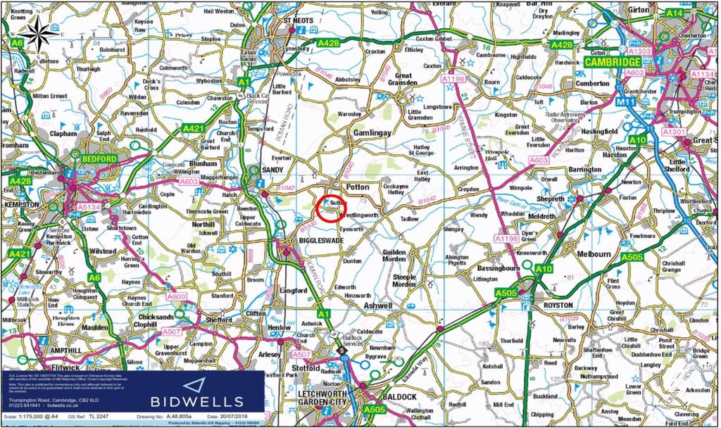01223 559304 bidwells.co.uk Additional information Local Authority Central Bedfordshire Council, Priory House, Monks Walk, Chicksands, Shefford SG17 5TQ.
