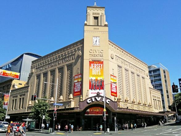Civic Theatre, Auckland completed in