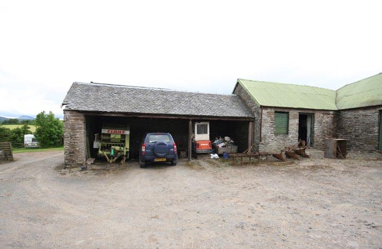 LOT 1 Mid Borland Farmhouse, Outbuildings & 2.50 Acres (1.01 ha). Mid Borland Farmhouse is a traditional detached home of stone and slate construction.