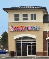 customer base driving meaningful sales growth Executed ground-lease for construction of outparcel with Dunkin Donuts generating income 3x in excess of the costs to