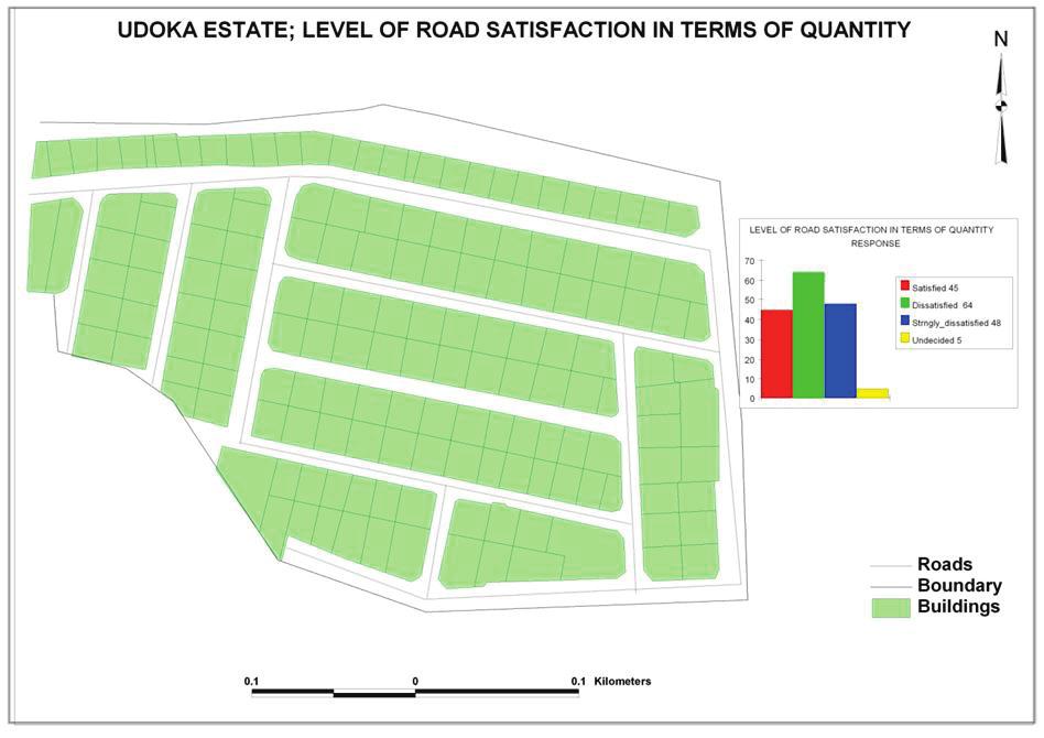expressed satisfaction with the quantity of roads