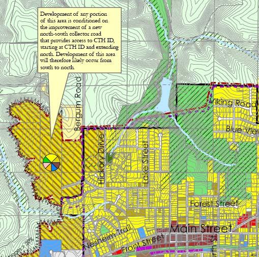 Consistency Examples Village of Mount Horeb Future Land Use Map Plan specifies conditions under which