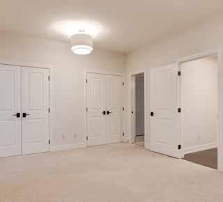 The West bedroom includes a large walk-in closet, an
