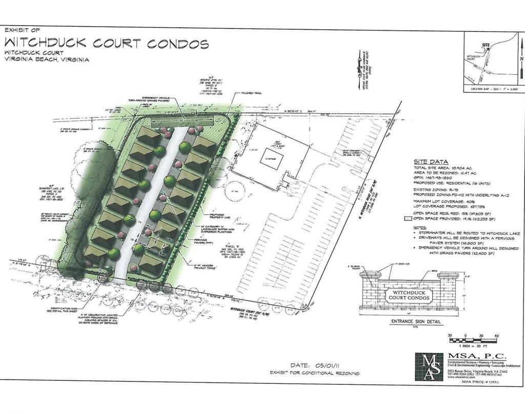 PROPOSED SITE PLAN &